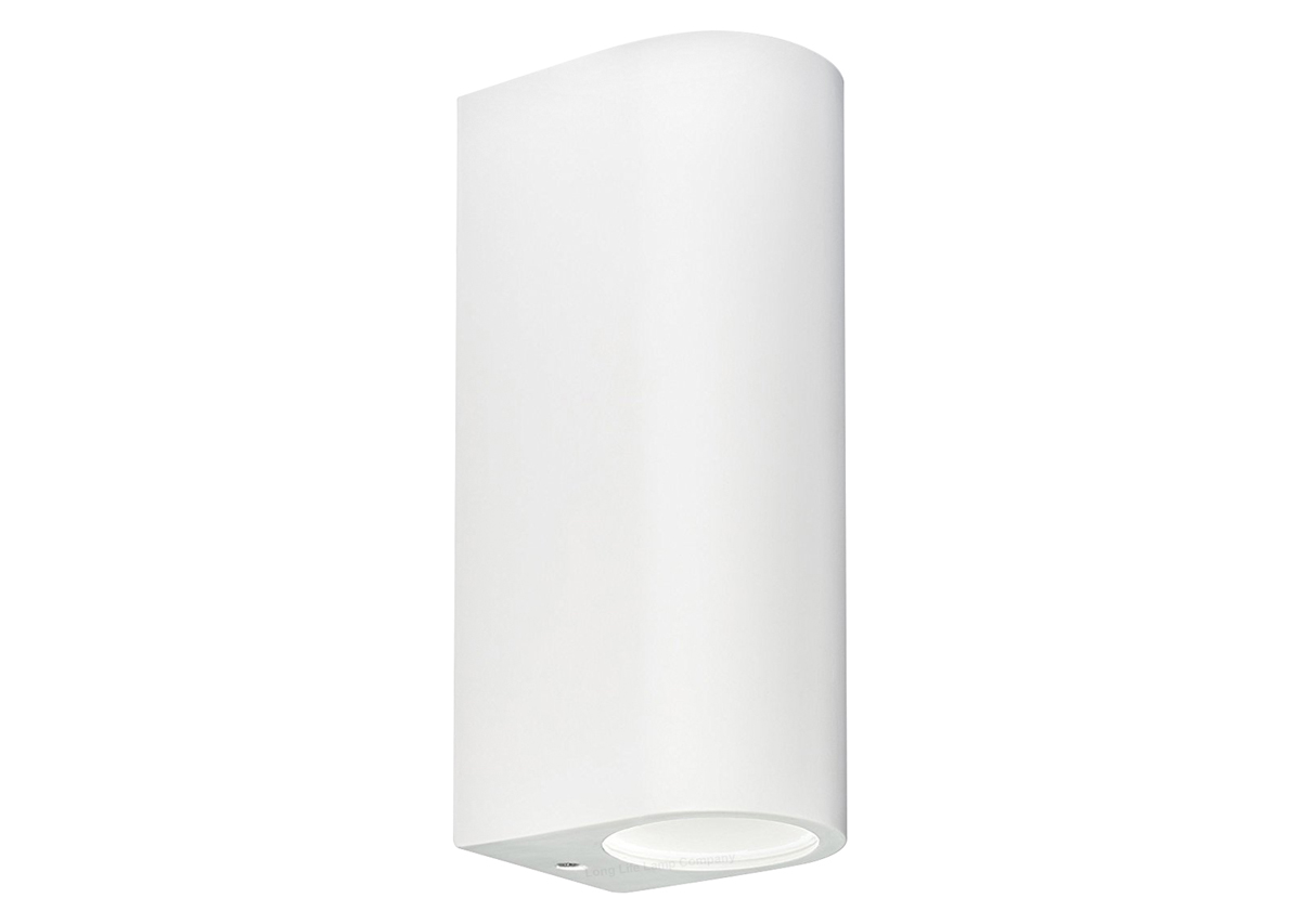 Modern White Ceramic Up & Down Contemporary Indoor Wall Light Lamp M0046
